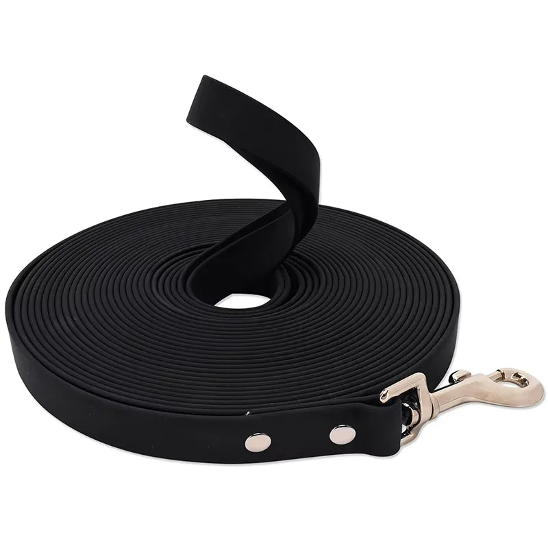 Waterproof Dog Leash Long Pvc Pet Leashes Easy To Clean Rope for Small Medium Large Big Dogs Walking Traning Lead 3m 5m10m 15m