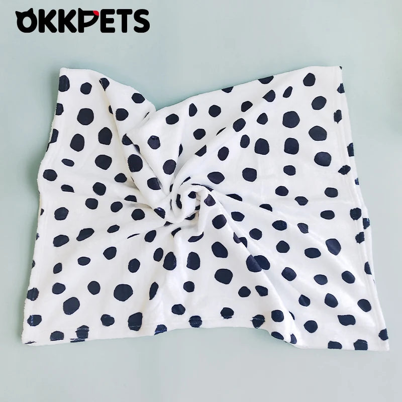 OKKPETS Printed Design Dog Harness&Collar&Leash Etc Accessories Polyester Adjustable Pet Vest Harness Set For Small Medium Large